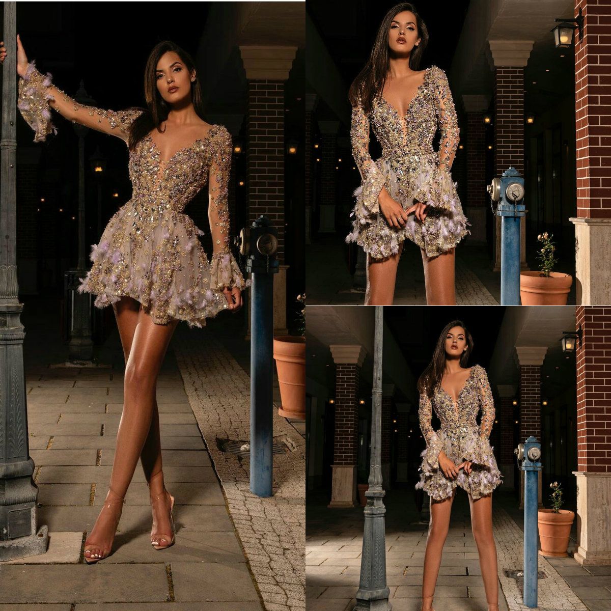sexy short cocktail dress