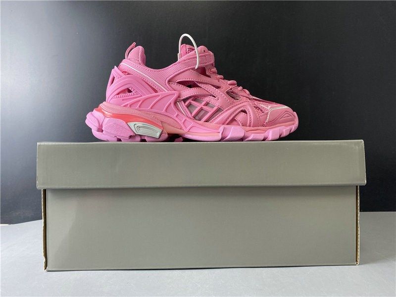 pink colour sneakers