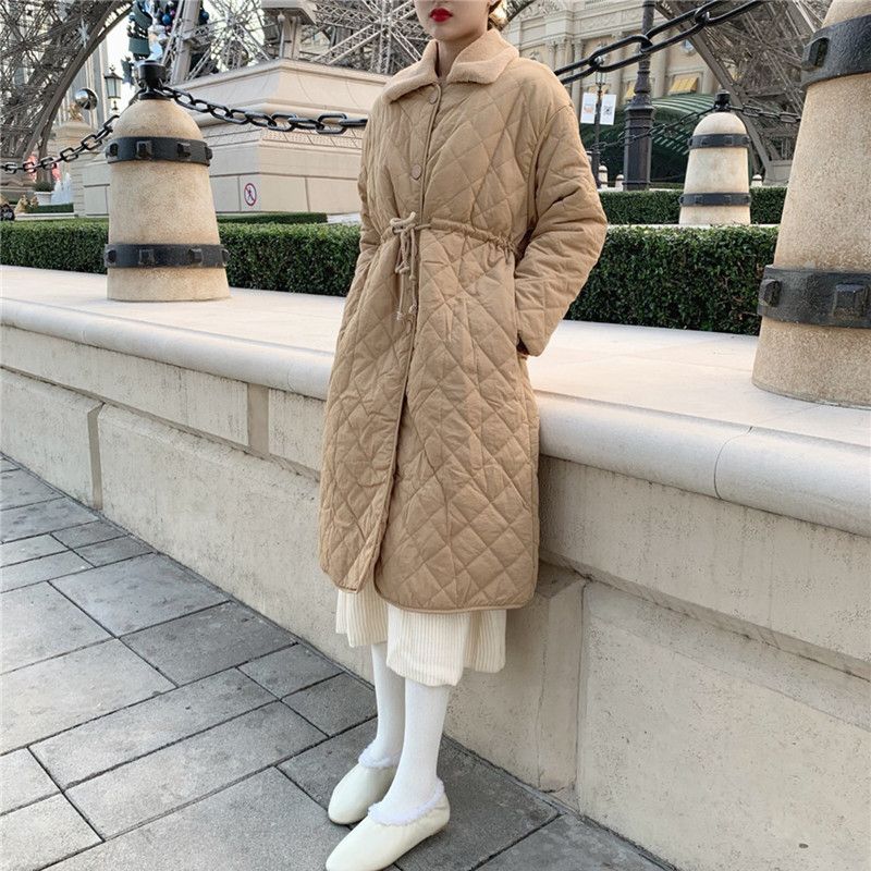 2020 Winter Jacket Women 2019 Solid Color Warm Parkas Thick
