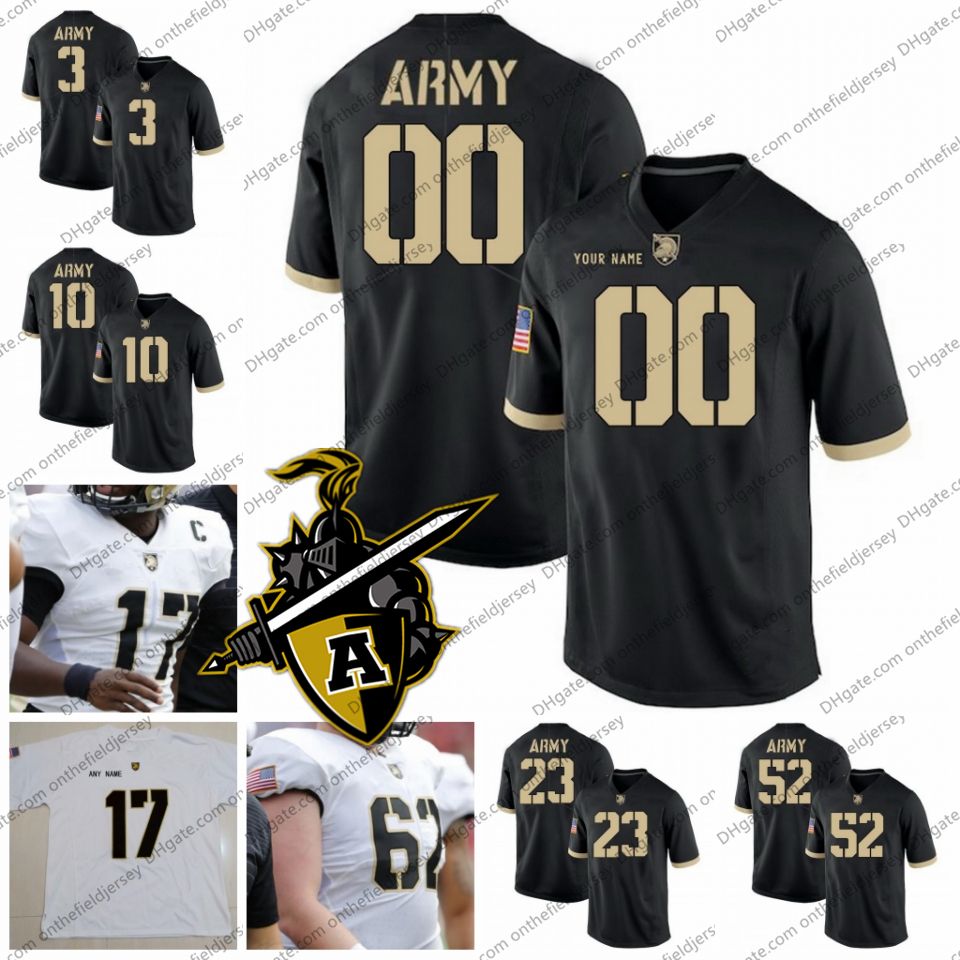 custom army football jersey