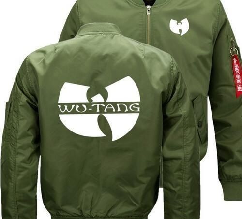 Compra Wu Tang Clan HIP HOP Bombardero Vuelo Del Vuelo De La Chaqueta Del  Invierno Espesa El Calentamiento De La Cremallera De Los Hombres Chaquetas  De Los Hombres S Animado Ocasional De