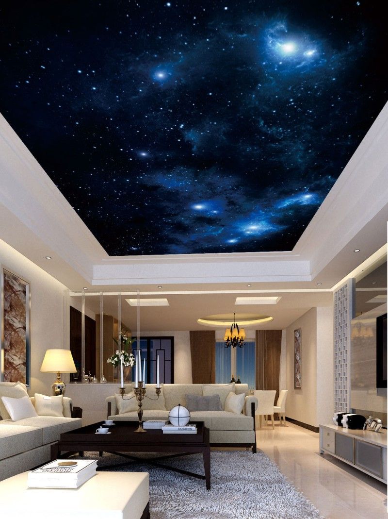 Ceiling Wallpaper Murals Living Room Bedroom Ceiling Mural Decor Fantasy Beautiful Star Ceiling Mural Desktop Background Wallpapers Desktop