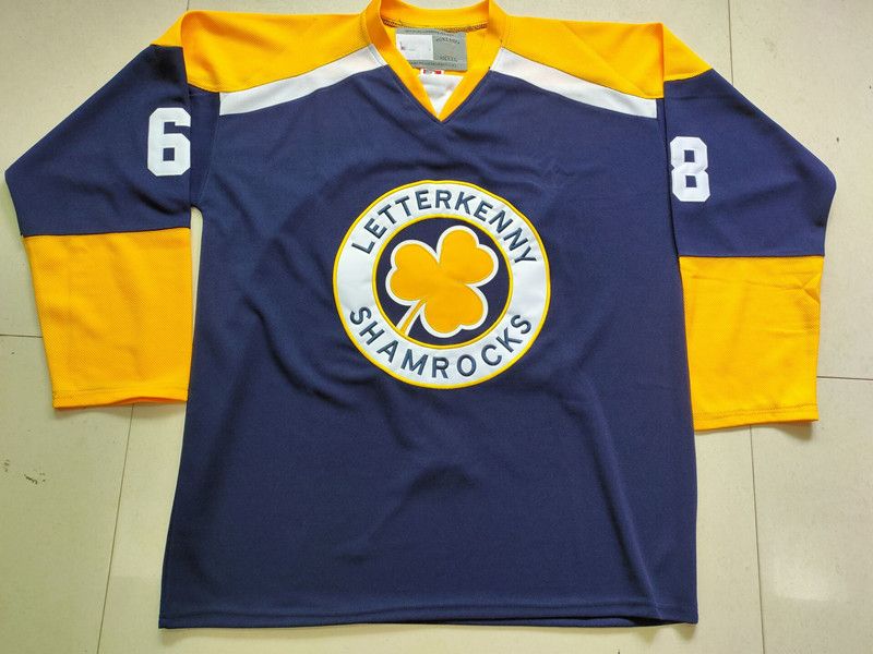 Letterkenny Shamrocks Blue Hockey Jersey