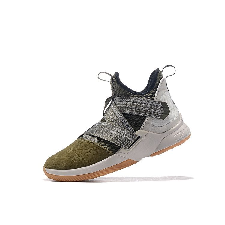 lebron soldier 12 white and green