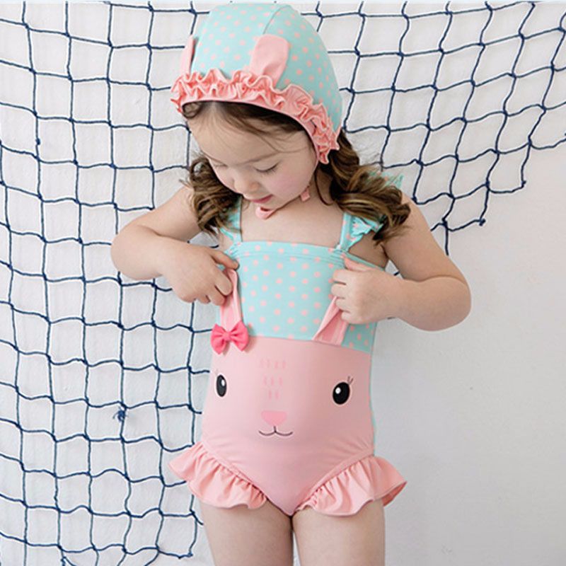 Trajes modelo 1-8 Y Kid niñas baño de una pieza del baño
