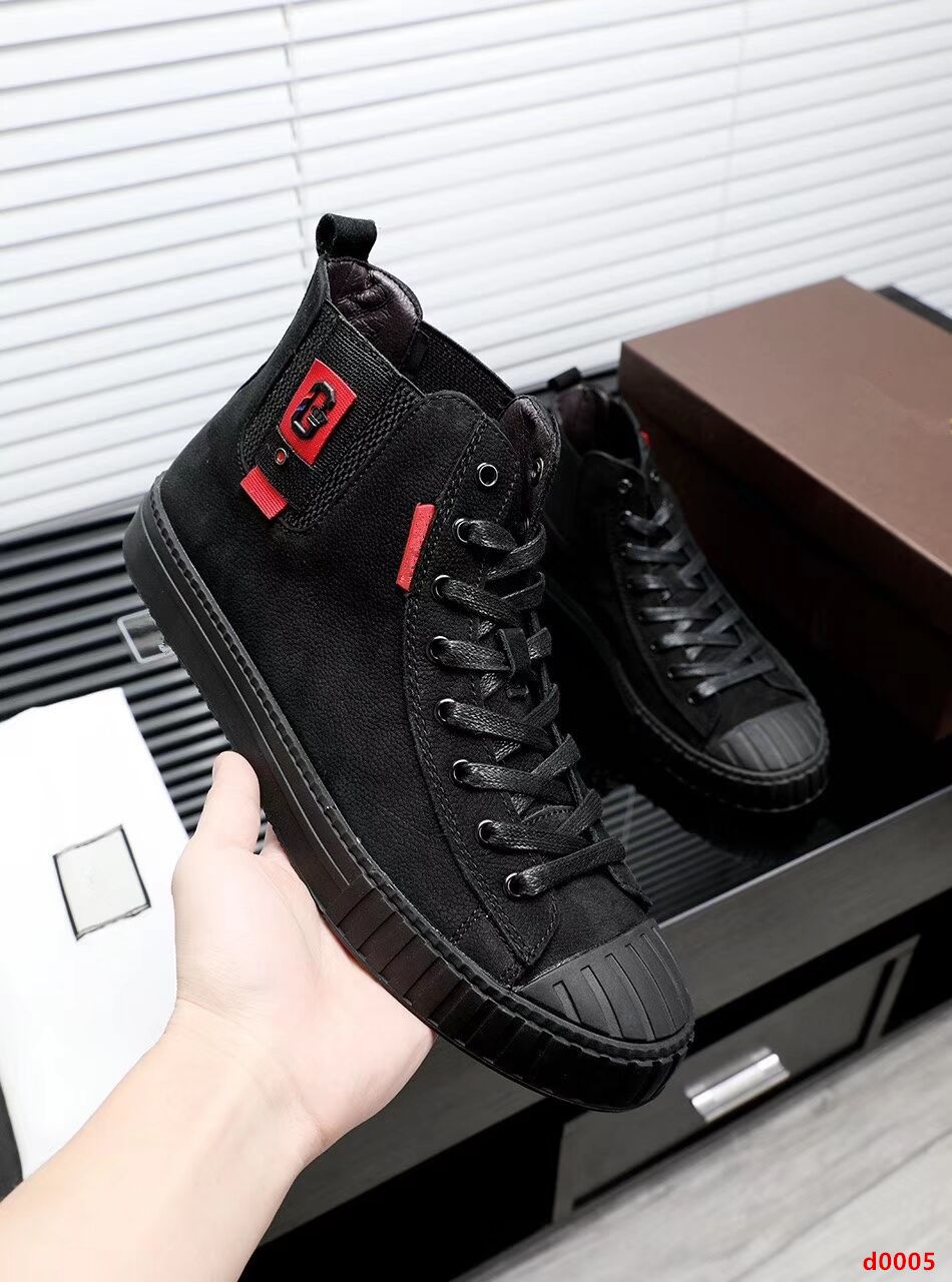 plain black high tops