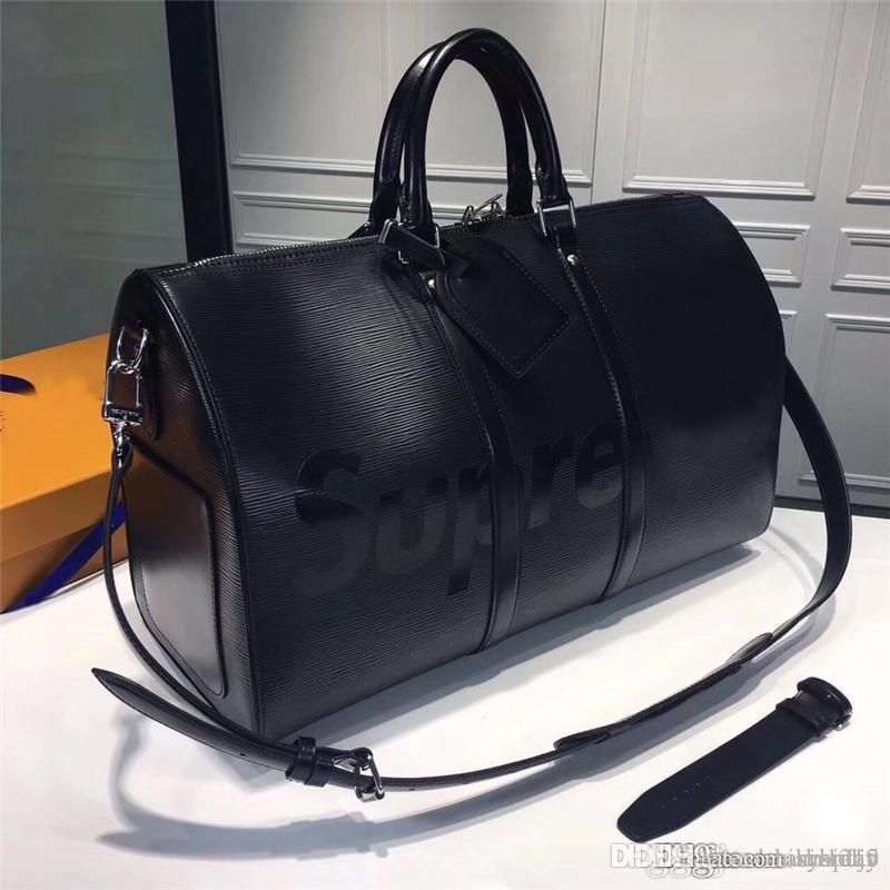 louis vuitton men's black travel bag