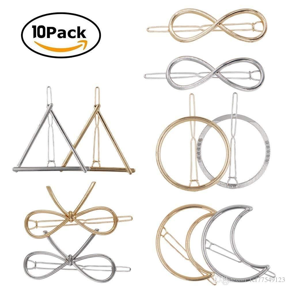 Simple Hair Clip Clamps For Women Minimalist Dainty Hair