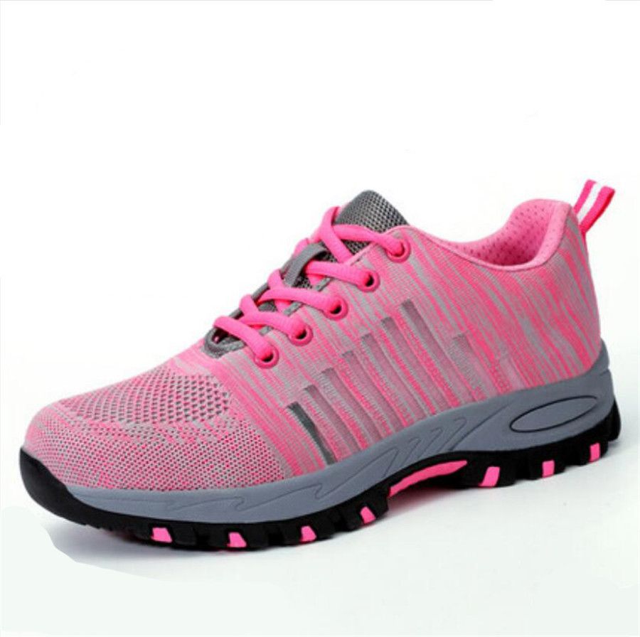 2019 High Quality New Women S Breathable Safety Work Shoes Steel