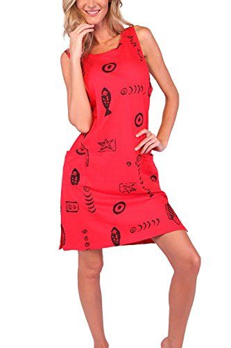 cotton tank dress cover up