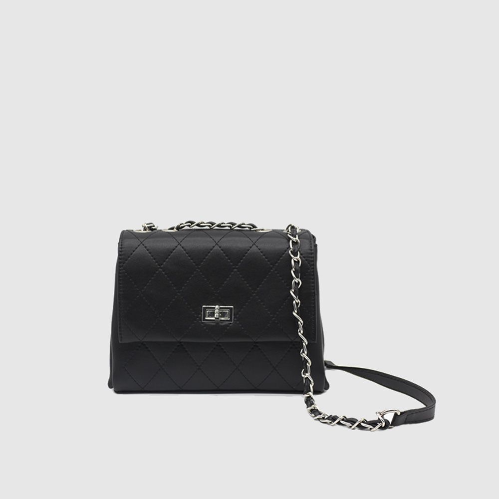 Micaela Luxury Ladies Lattice Crossbody Bag Fashion Real Leather
