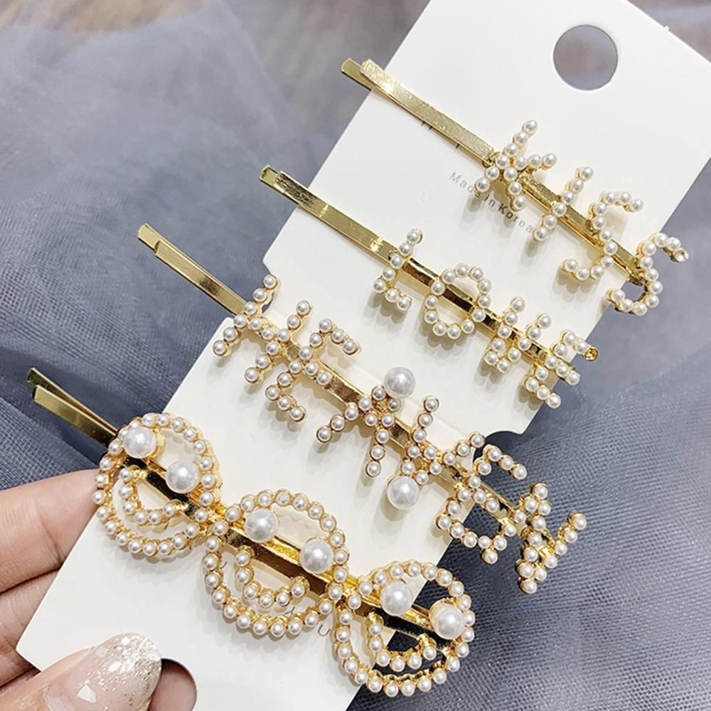 2019 Minimalist Simple Metallic Hair Pins Hair Clips Women