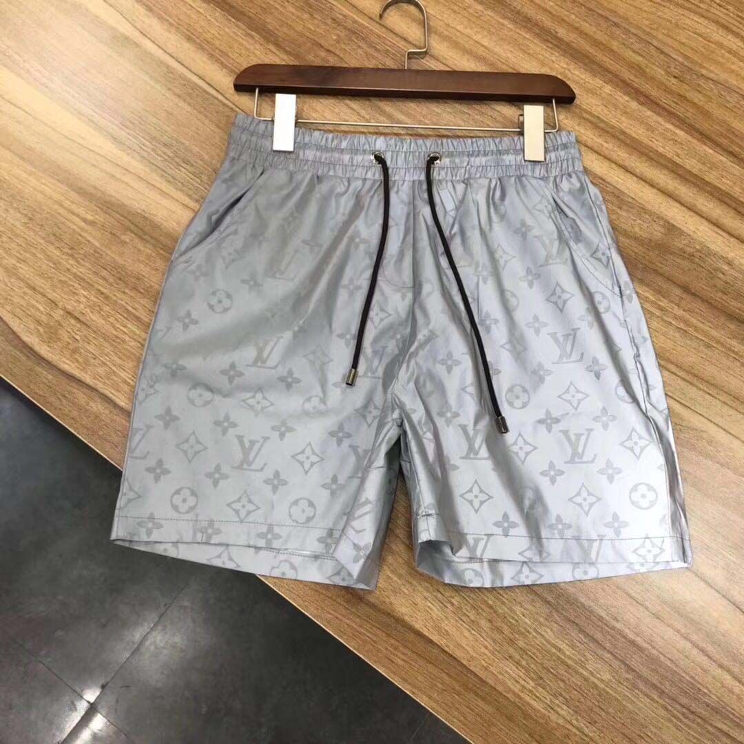 hawaiian print basketball shorts