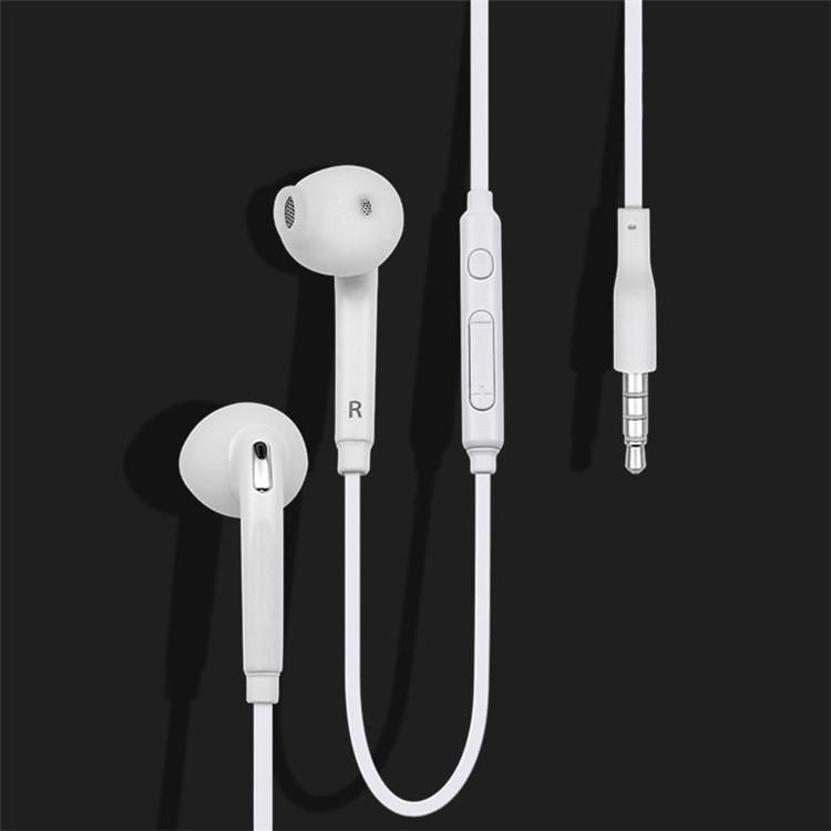 Auriculares Internos Con Cable De 3,5mm Microfono Negro Auriculares Internos Con Cable De 3,5mm Microfono Negro