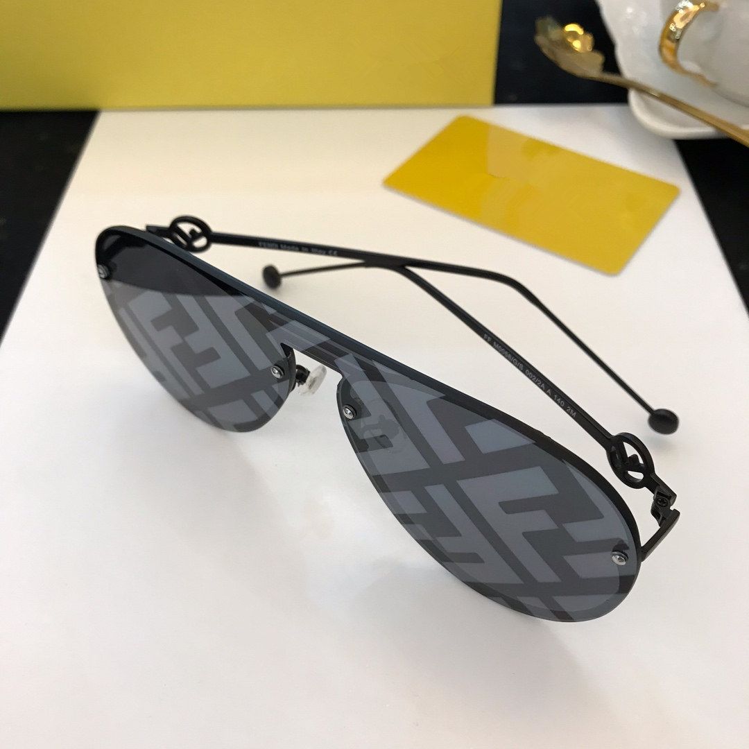fendi print sunglasses