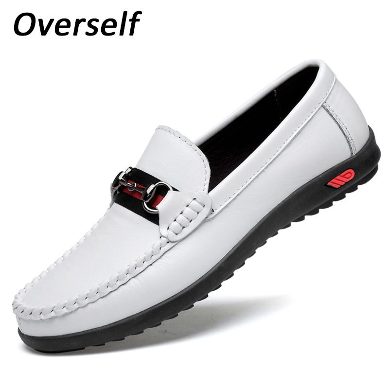black and white boat shoes