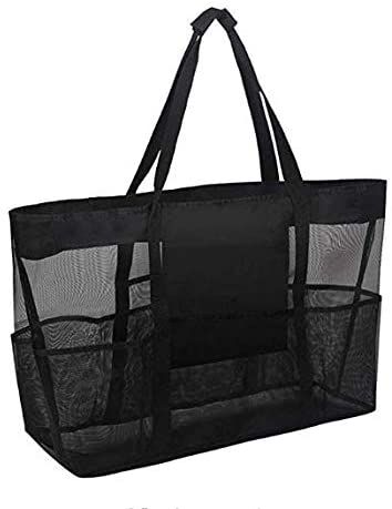 large mesh beach bag