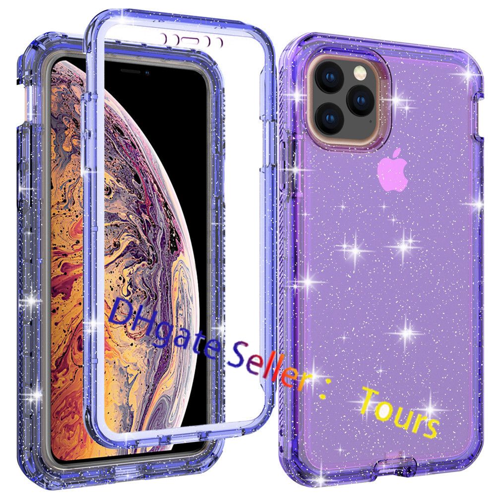 For Iphone 11 Case With Built In Screen Protector 3in1 Clear
