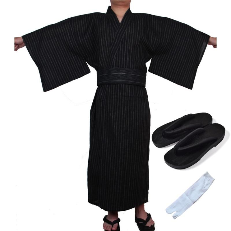 Compra Ropa Étnica Velaje Trajes Tradicionales Japoneses Samurai Kimono  Hombre Hombre Algodón Fino Estilo Suelto Yukata Jinbei Haori Cosplay De  Lujo Barato | Entrega Rápida Y Calidad | Es.Dhgate