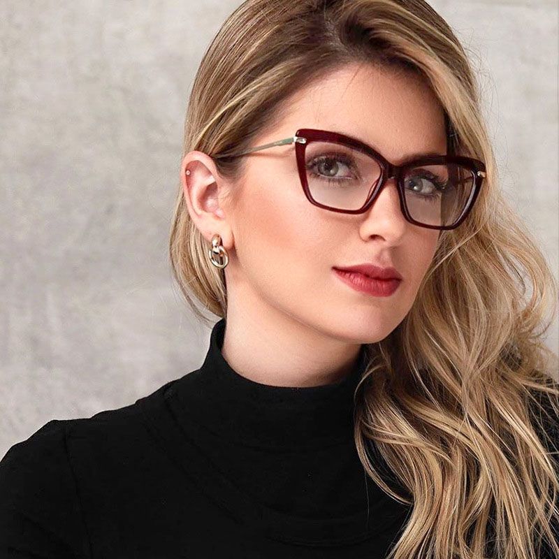 clear womens eyeglass frames
