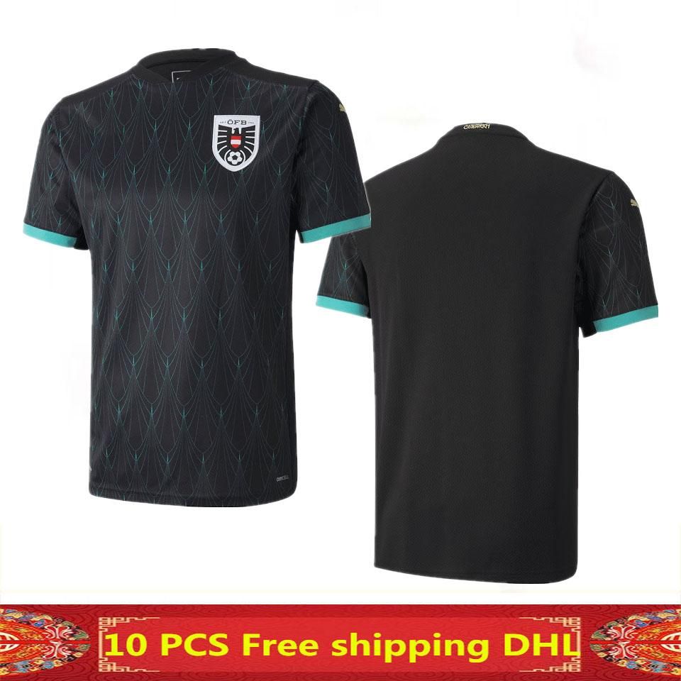 2020 New 2020 Austria Soccer Jersey 20 21 Alaba Arnautovic Sabitzer Away Black Football Shirts From Dwjstore2 13 38 Dhgate Com