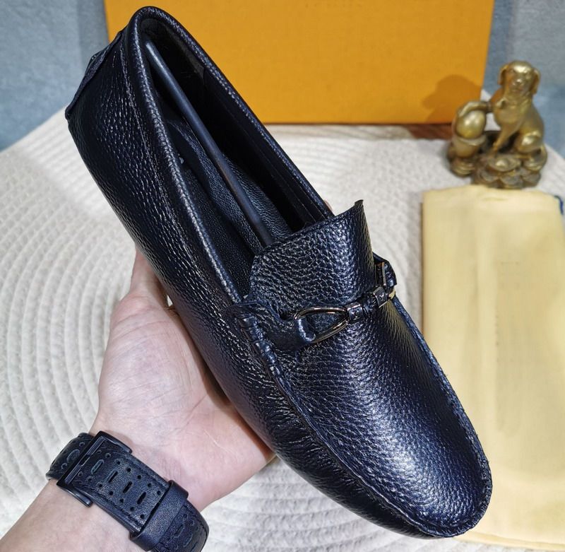 New 2020 Mens Luxury Designer Dress Shoes Leather Casual Loafers