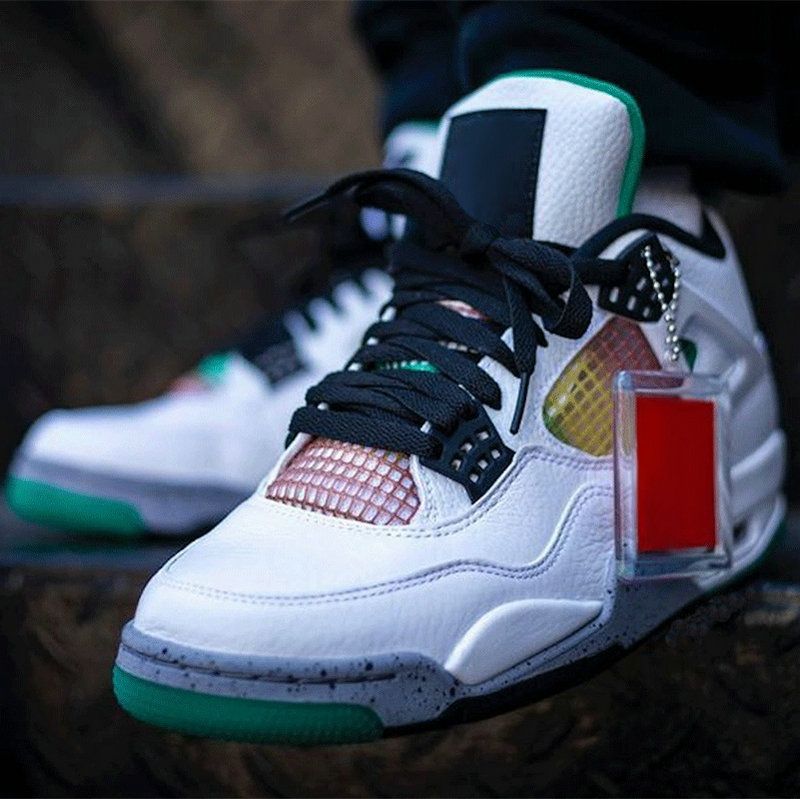 rasta color sneakers