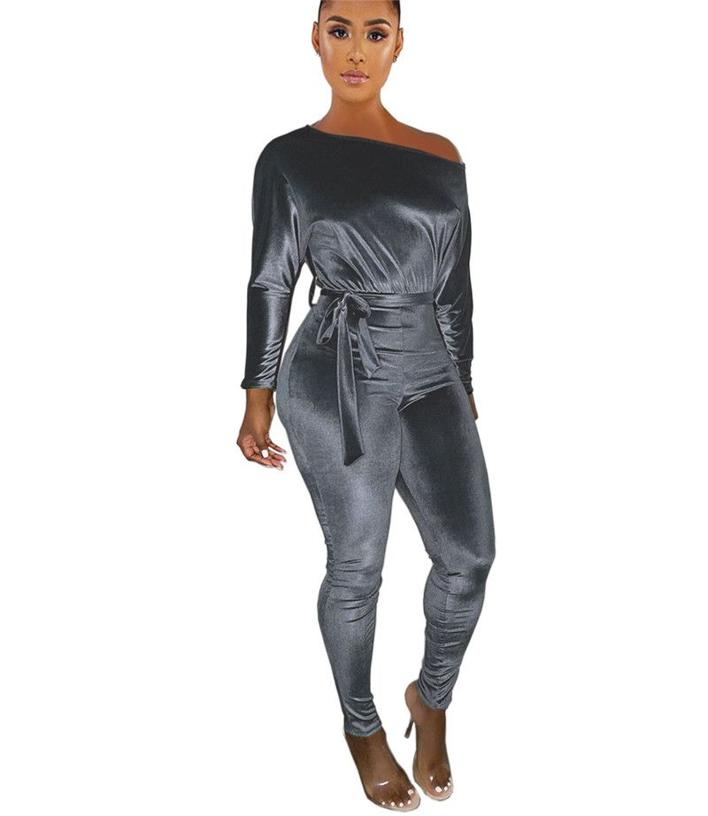 warehouse slash neck jumpsuit