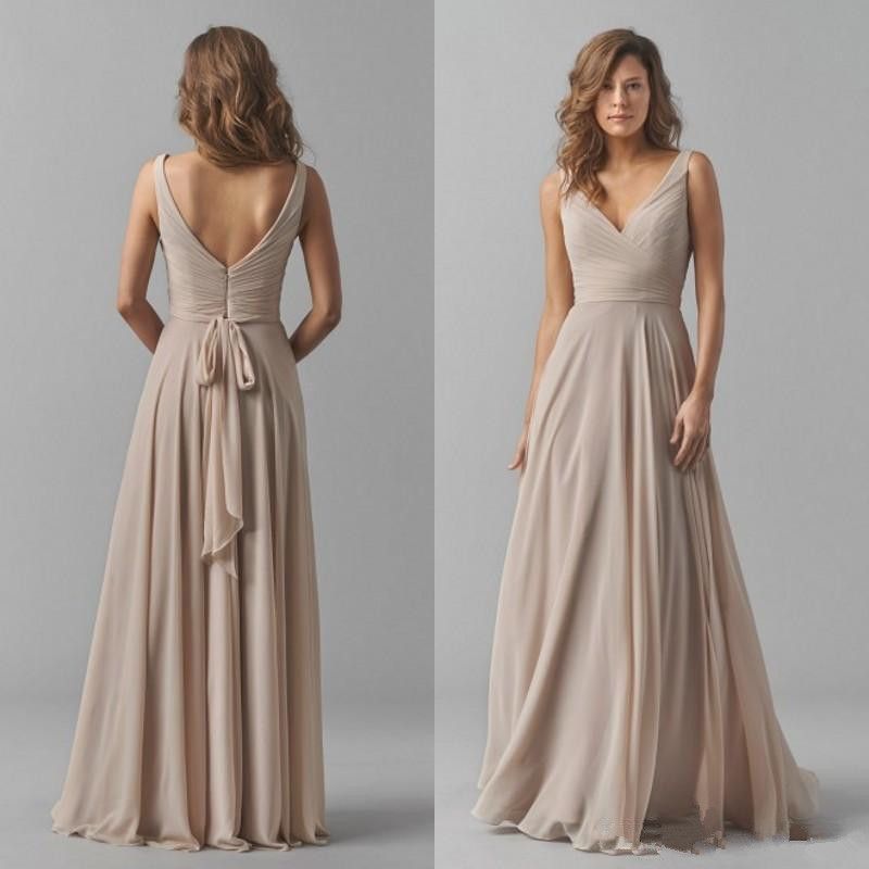 a line dress bridesmaid