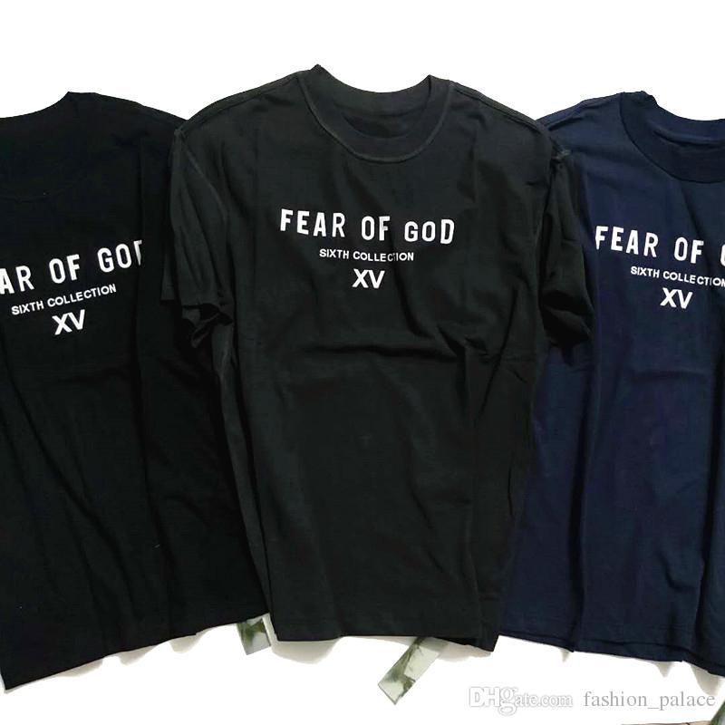fear of god sixth collection t shirt black