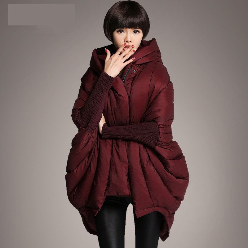 asymmetrical winter coat