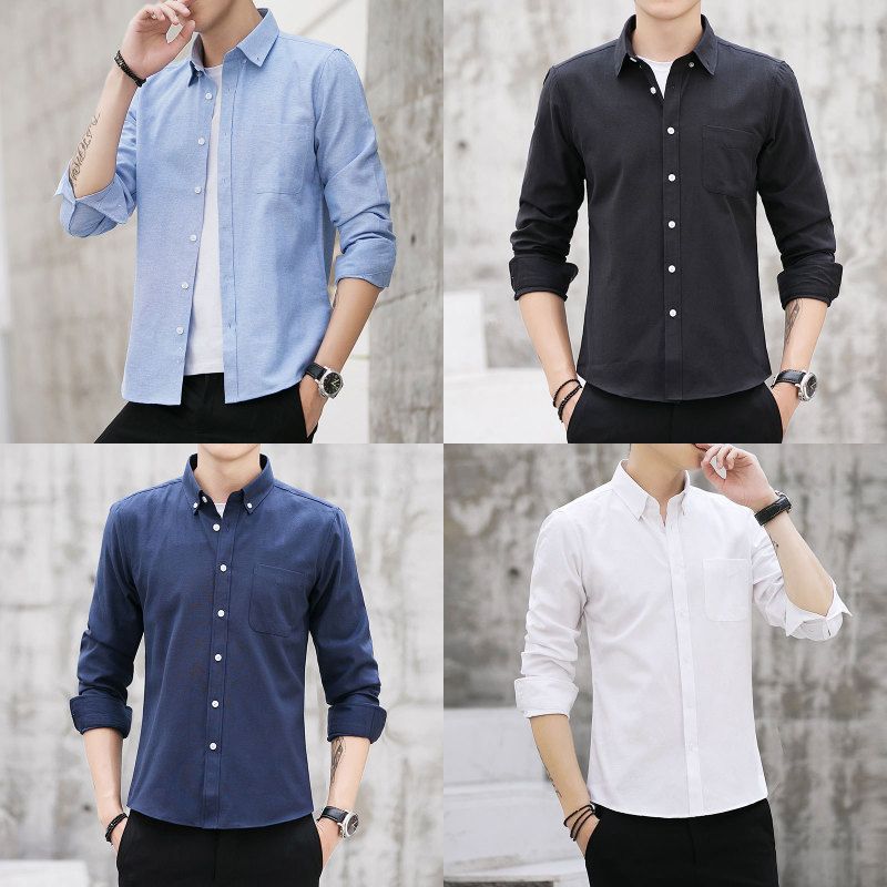 Wholesale Best Quality Style2 Mens Casual Shirts Plus Size Men Clothes ...