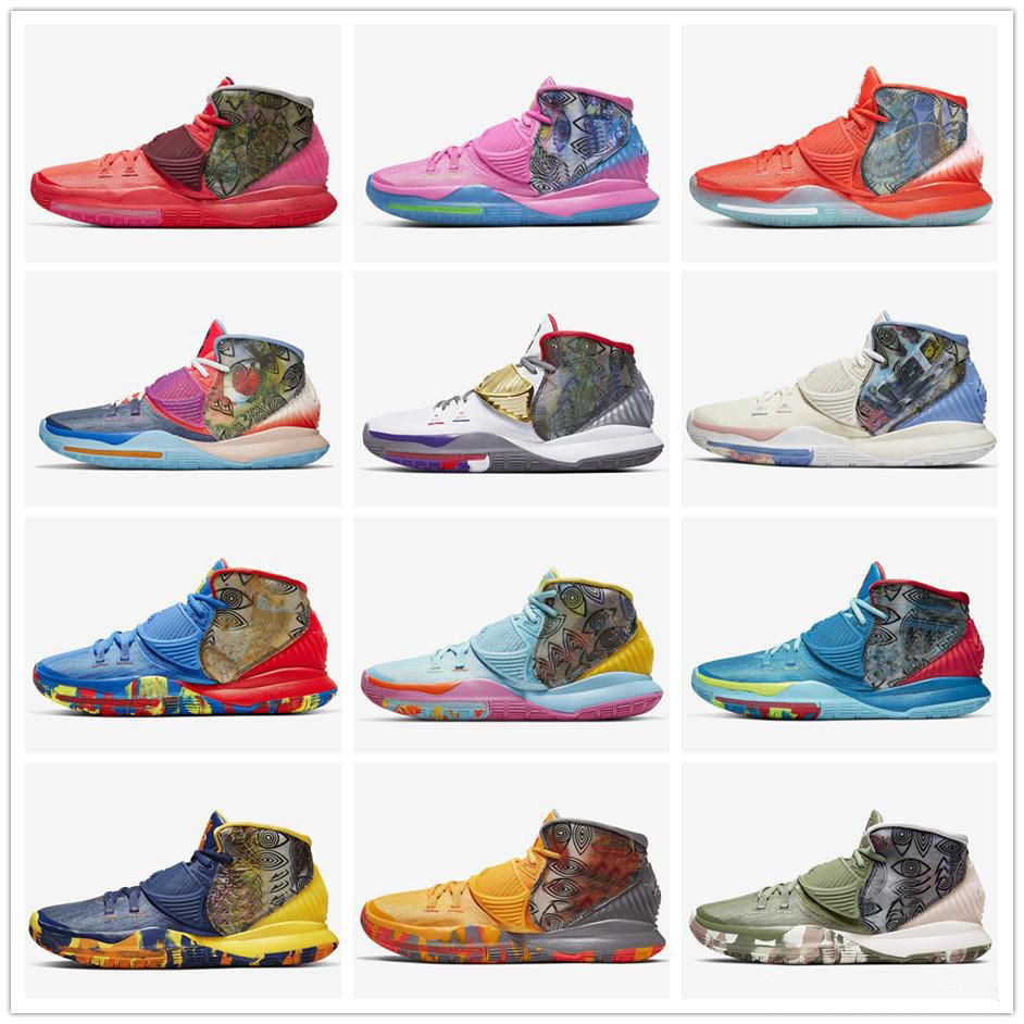 kyrie 6 colorful