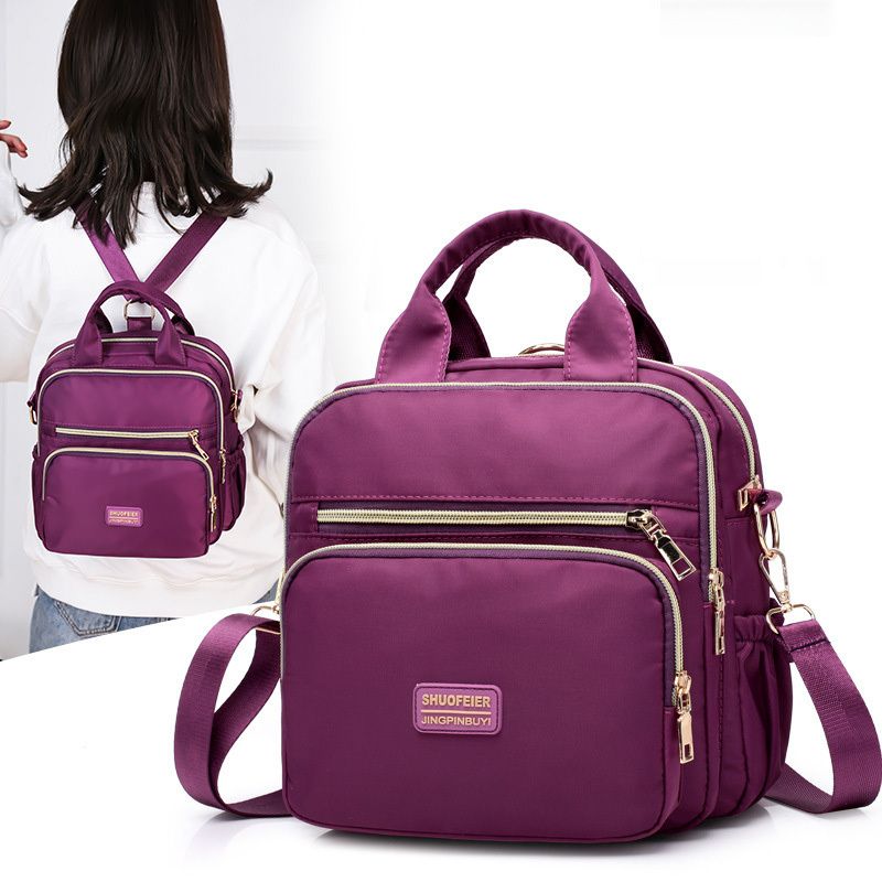 impermea #Purple de diseñador Bolsos de hombro de moda para mujer 