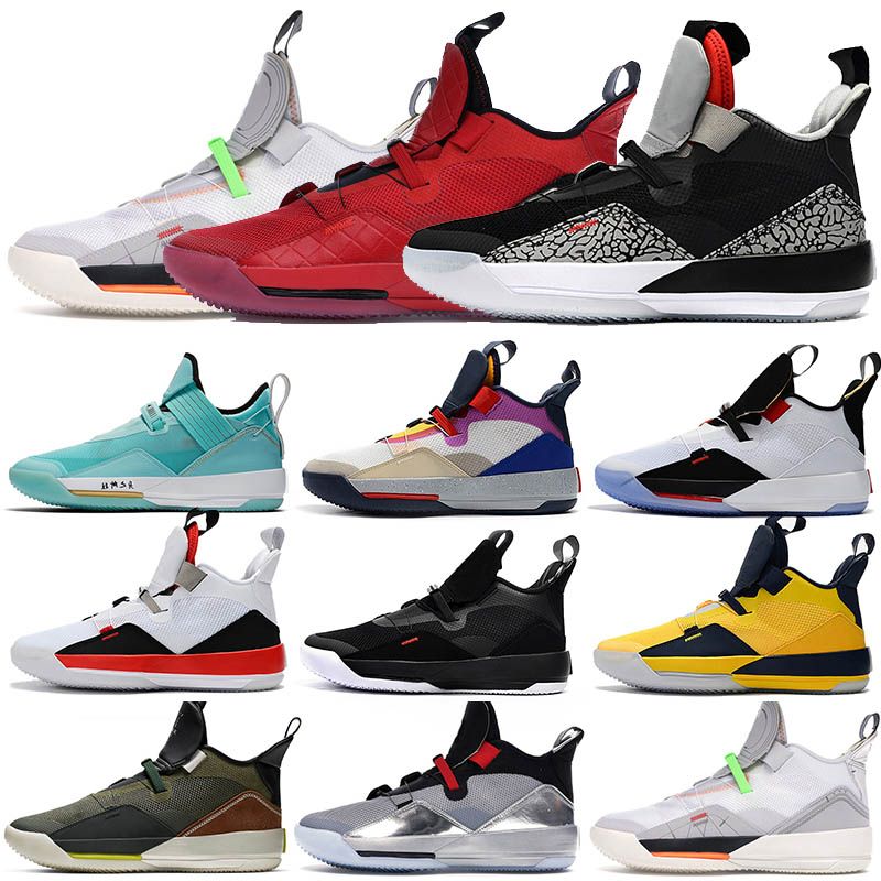 AIR JORDAN 33 RETRO 33 Jumpman Travis Scott 33 SE Gris Vasto PF XXXIII  Zapatos Para Hombre 33s Gris Oscuro University Red Championship MVP Visible  Utility Sport Sneakers 7 12 Por Market_sports, 22,47 € | Es.Dhgate.Com