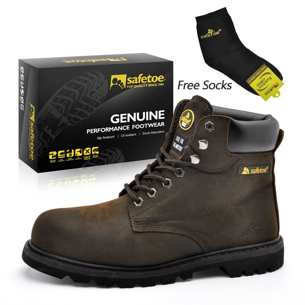 SAFETOE Scarpe Antinfortunistica Uomo Estive Leggere ed Eleganti - 7328 S1P  SRC Scarpe da Lavoro Antinfortunistiche Scarpe Sportive di Sicurezza