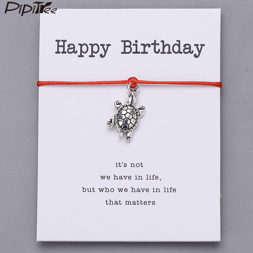 Happy Birthday Gift Vintage Turtle Charm Bracelet For Women Men Kids Best Bracelets Lucky Red String Jewelry Charm Bracelet For Girls Silver Beads From Caiden 0 93 Dhgate Com Happy Birthday Gift Vintage Turtle Charm Bracelet For Women Men Kids Best Bracelets Lucky Red String Jewelry Charm Bracelet For Girls Silver Beads From Caiden 0 93 Dhgate Com