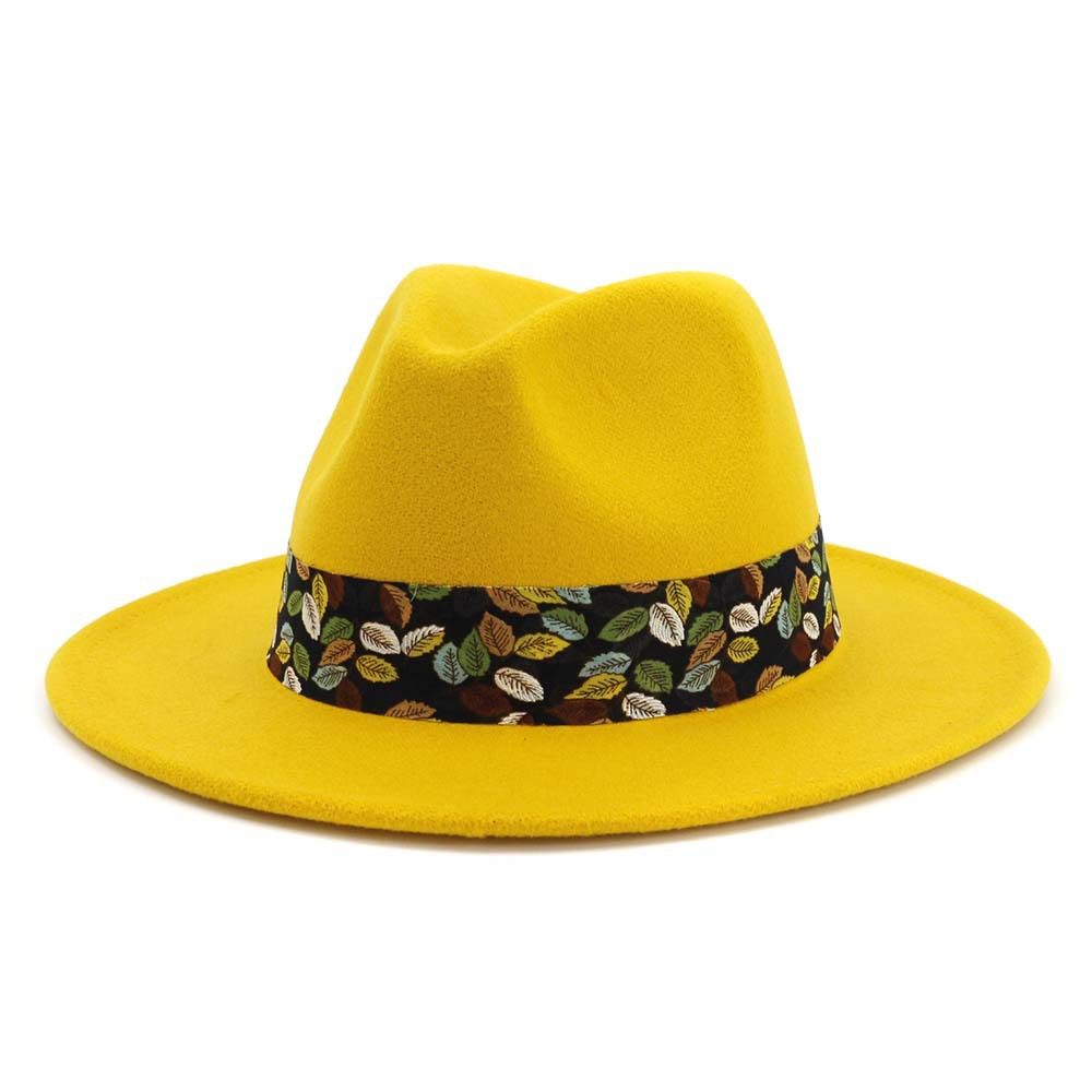 colorful fedora hats