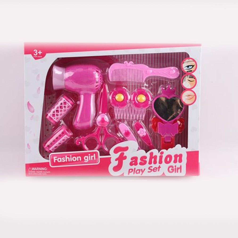children's pretend hair dryer set