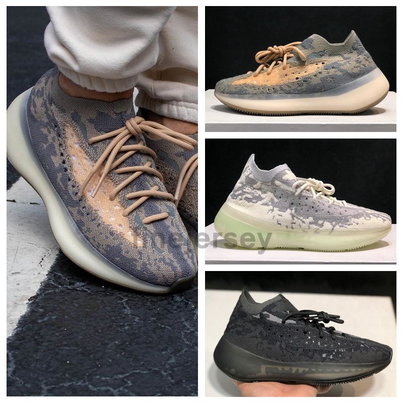 2020 Mist 380s Alien Kanye West Running Shoes Zapatos White Black Zebra Designer Women Mens 