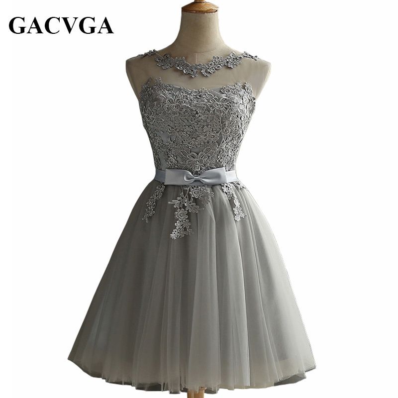 Acheter Gacvga 2019 Elegant Dentelle Diamant Dete Robe Sans Manches Belle Robe Courte Pour Les Femmes Sexy Mince Robes De Fete De Noel Robes Y19041801 De 45 69 Du Zhengrui07 Dhgate Com