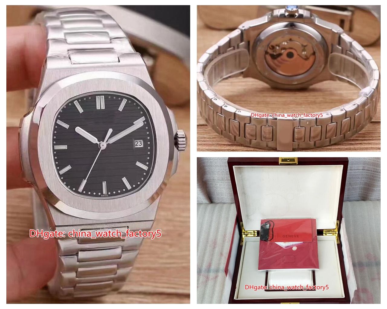 nautilus style watch