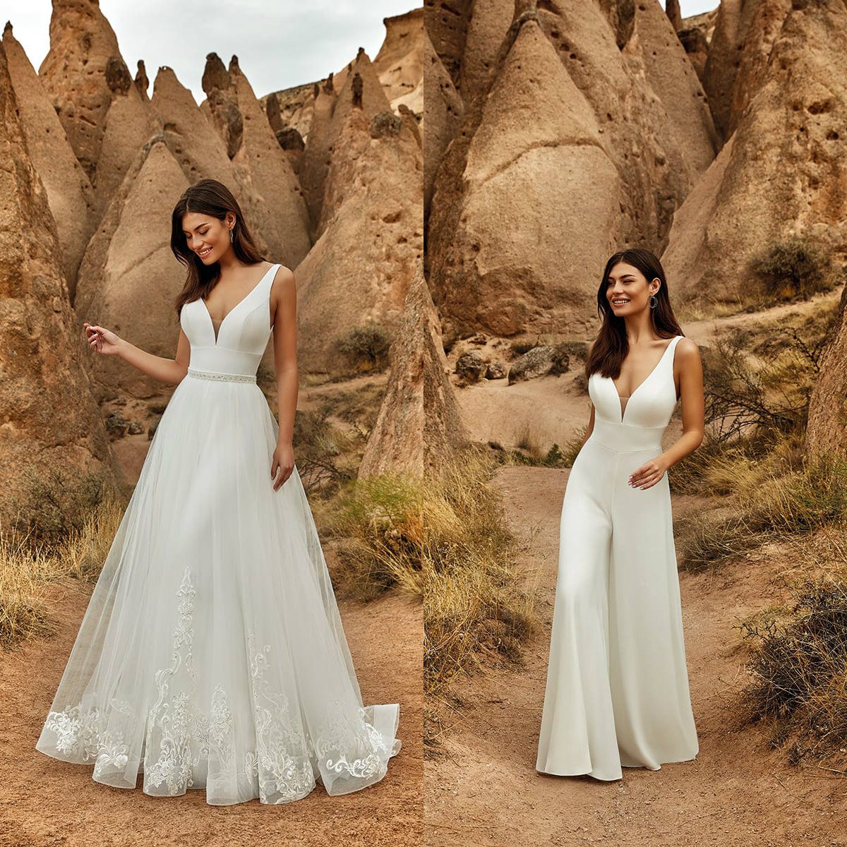 beach wedding jumpsuit