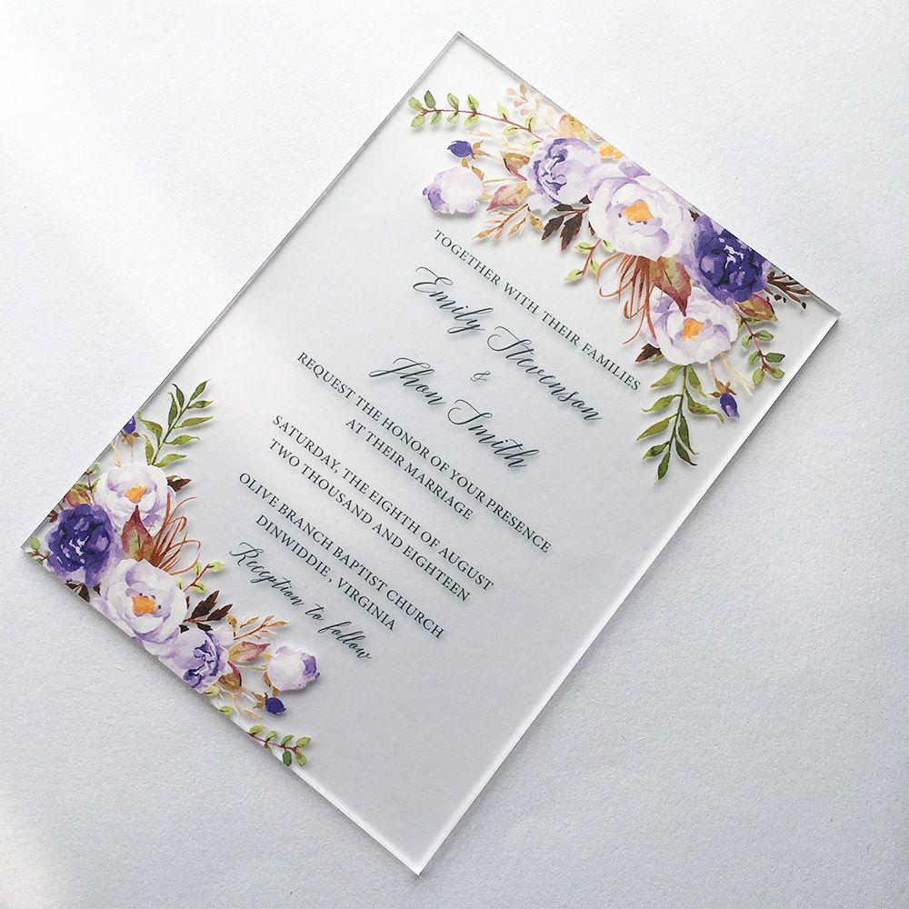 Wholesale Cheap Acrylic Invitations - Buy in Bulk on DHgate Canada