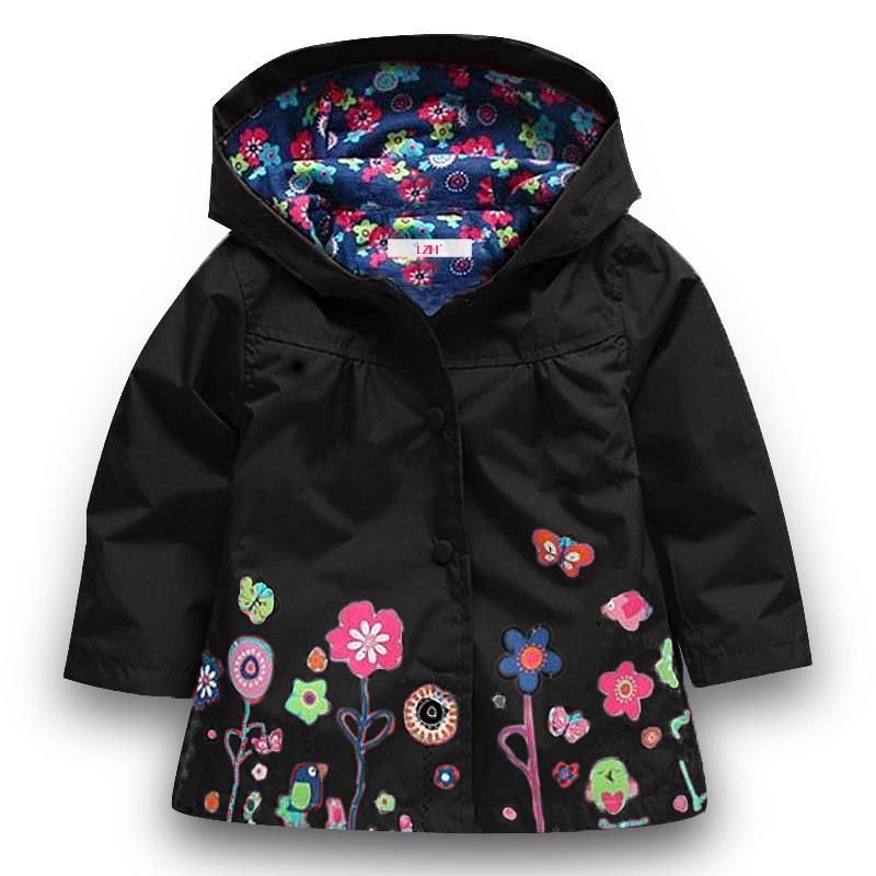 baby girl windbreaker jacket