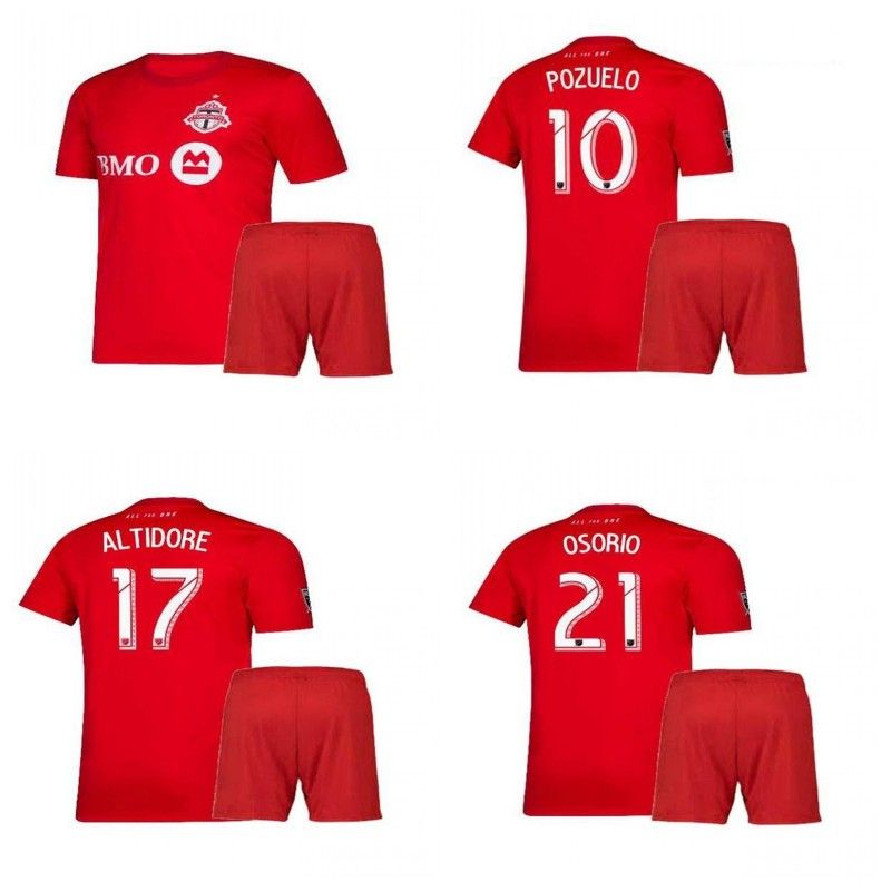 2020 2020 Toronto Fc Kid Kits Mls 4 Bradley 10 Pozuelo Child