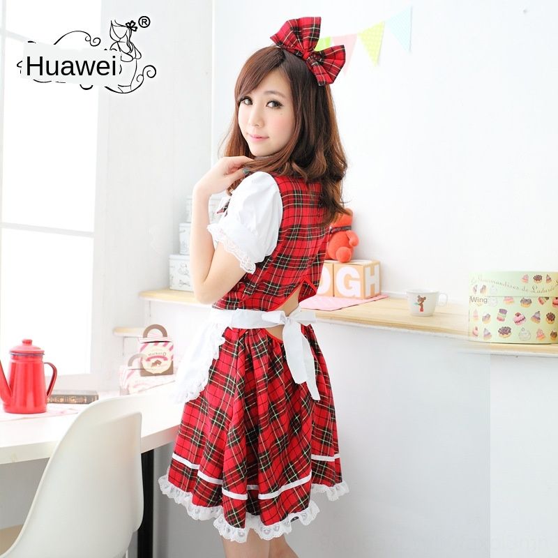 Japanese Halloween Role Cute Tartan Maid Dress Cosplay Cartoon Uniform Anime Costumes Costumes Cosplay Temptation Anime Cosplay Wigs Bleach Cosplay Costumes From Kkdesigner 21 32 Dhgate Com