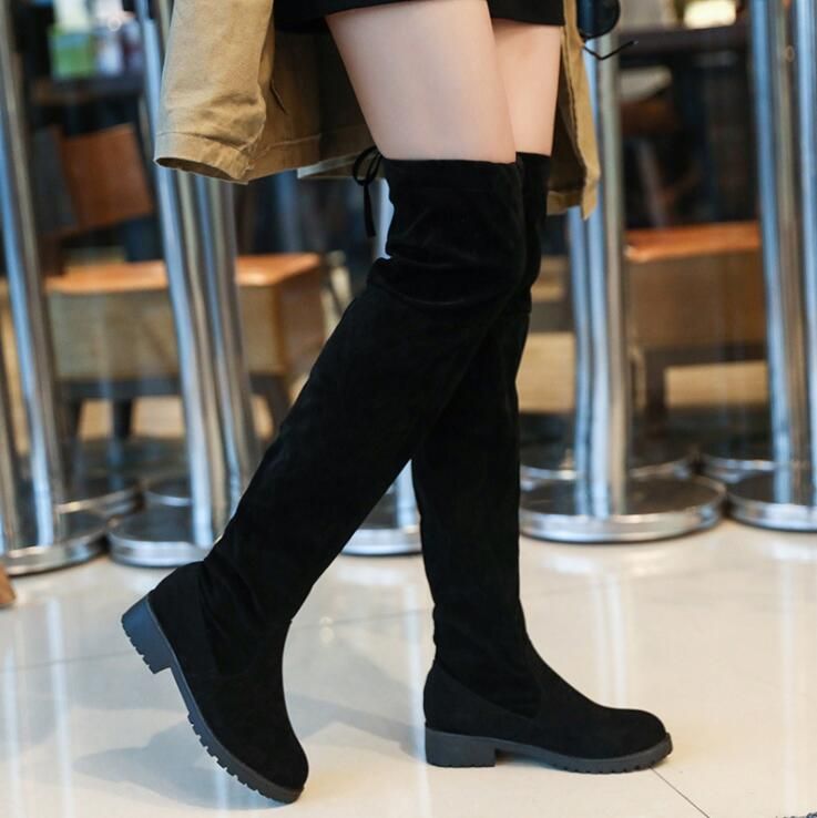 2019 nuevos zapatos de mujer. La de invierno botas. botas de moda casual de la