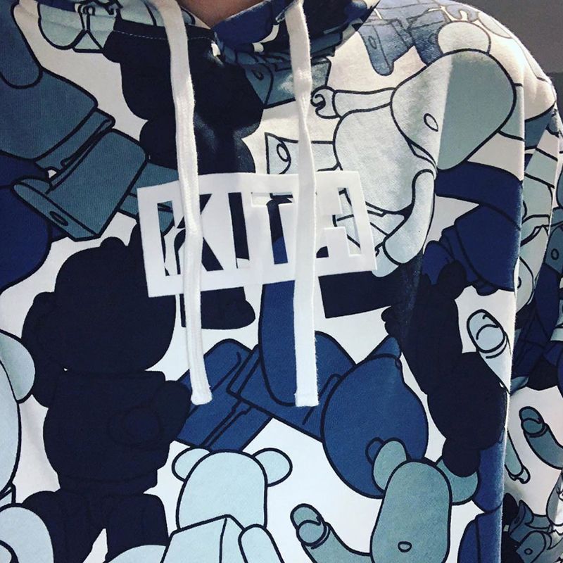 kith bearbrick hoodie