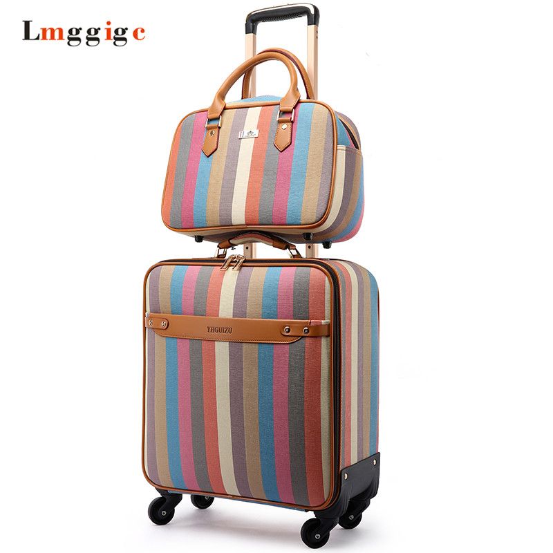 colorful suitcase